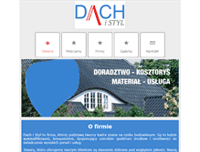 Tablet Screenshot of dachistyl.com